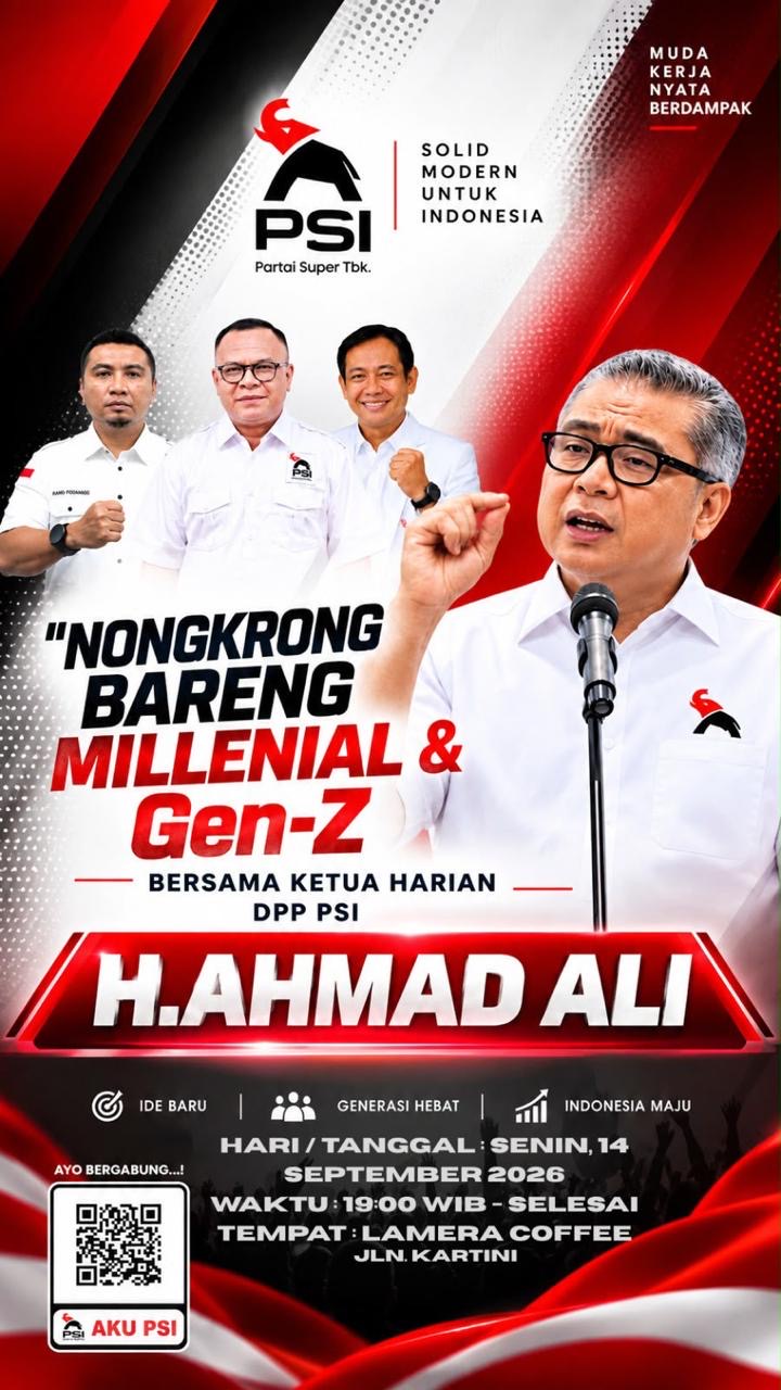 Kegiatan Ahmad Ali